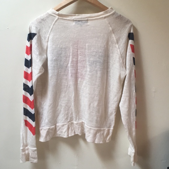Wildfox 1974 Nantucket Sweashirt in vintage white - Picture 6 of 8